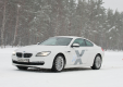 Скользим по льду на полном приводе купе BMW 6 серии