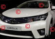 Опубликованы шпионские изображения новой Toyota Corolla.