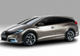 Анонс концепта нового Honda Civic универсал в Женеве
