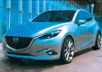 Летом будет рассекречена обновленная Mazda-3