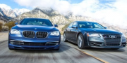 Audi S8 против BMW Alpina B7: кто из них король дороги?