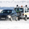 Авария рестайлинговой Ford Fiesta 2013 на зимних тестах