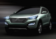 Компания Hyundai показала внешность нового Santa Fe