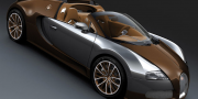 Фото Bugatti Veyron Grand Sport Brown Carbon Fiber and Aluminum 2012