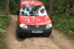 Тест-драйв VW Caddy Tramper 1.9 TDI 4MOTION: палатка повышенной проходимости