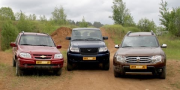 Сравнительный тест-драйв Renault Duster, UAZ Patriot и Chevrolet Niva