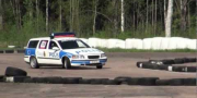 Volvette V70 в роли полицейского авто