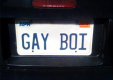 Американскому гомосексуалисту не выдали особенные водительские номера