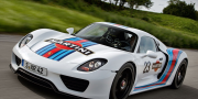Фото Porsche 918 spyder prototype martini racing design 2012