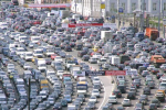 В центре столицы увеличилась скорость передвижения транспорта на 9%