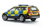 Обновленный Volvo XC70 D5 AWD 2014 поступил на службу шведской полиции