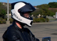 Шлем с камерой заднего вида Skully для мотоциклистов