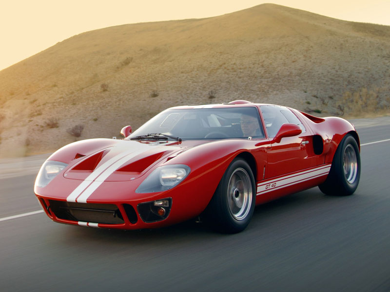 Ford gt 40 оранжевый