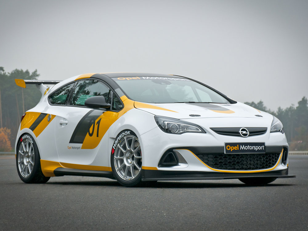 Opel Astra OPC White