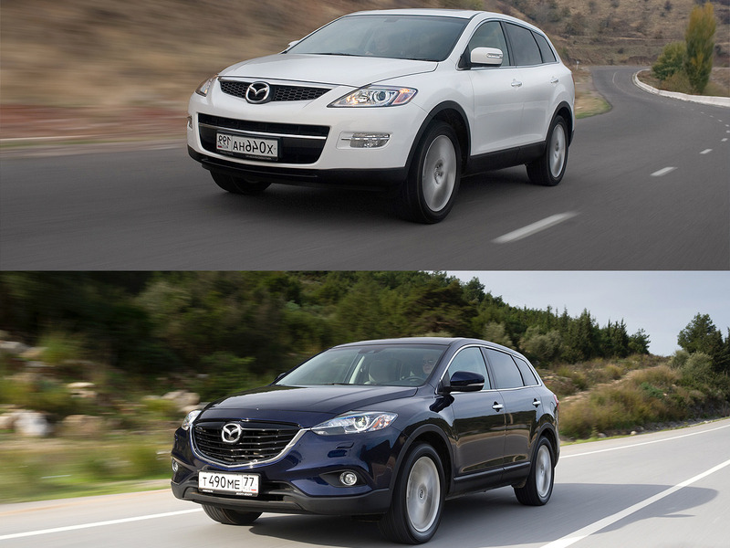 mazda cx 7 рестайлинг