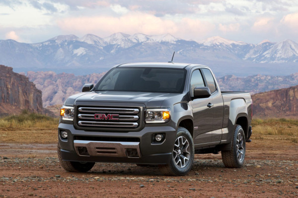 2015 GMC Canyon All Terrain SLE Extended Cab Short Bed Front Thr