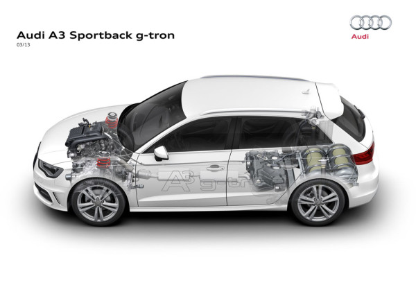 Audi A3 Sportback на газе Фото 03